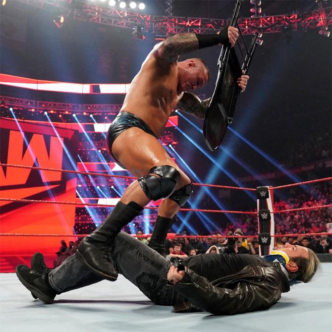 WWE Raw opened with what should have been the much-awaited No Holds Barred match between Randy Orton and Matt Hardy. Although Orton said the match was cancelled, Hardy came out to say otherwise. Just after Orton seemed like he was stepping away, he viciously attacked Matt Hardy with a chair and repeated last week's heinous act but this time on steel steps