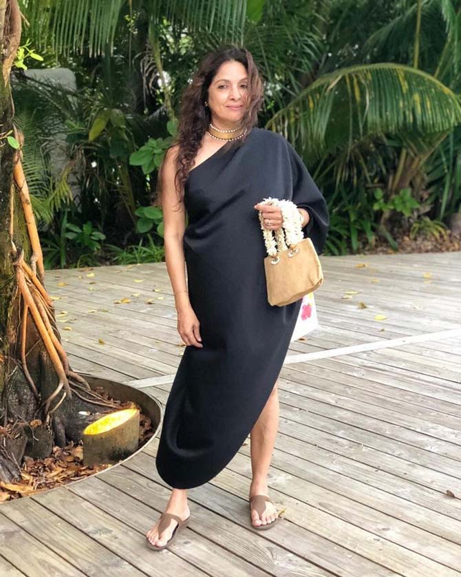 Neena Gupta is the kind of woman who has perfected the art of living life on her own terms. Born in Delhi, Gupta started off her career in showbiz with the 1982 film Saath Saath, which starred Deepti Naval and Farooque Shaikh in lead roles. (All pictures/Neena Gupta's Instagram account)