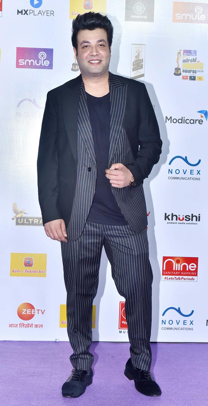 Varun Sharma was also one of the Bollywood celebrities to attend the music event.