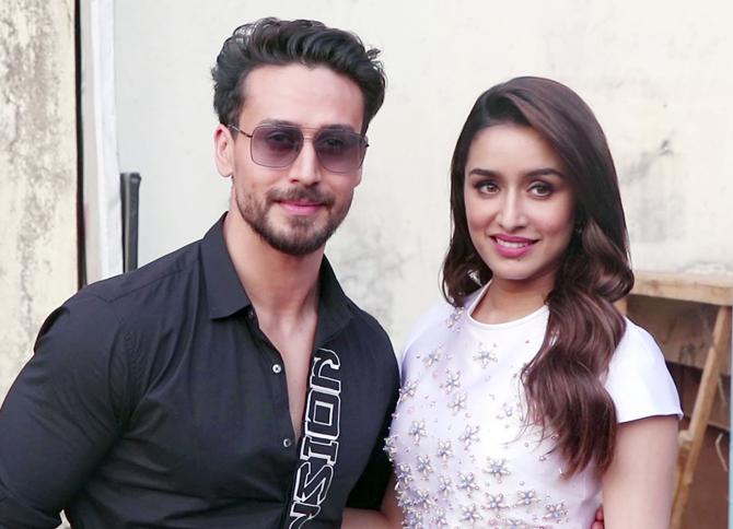 Baaghi 3 star cast has pulled up their socks to promote their film through every medium across the country. Tiger Shroff and Shraddha Kapoor, the lead actors of the action-drama, were clicked at Filmcity over the weekend during their film promotion. (All photos/Yogen Shah)