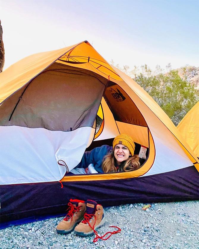 Ananya Birla, the eldest daughter of business tycoon Kumar Mangalam Birla and Neerja Birla recently shared a series of photos where the 25-year-old singing sensation can be seen enjoying her 'Me' time while being amidst nature.




