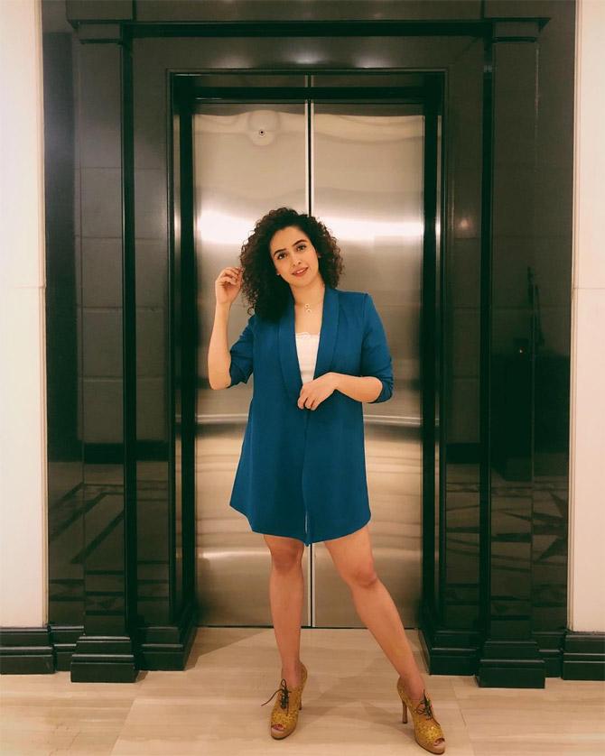 We wish Sanya Malhotra all the best for Shakuntala Devi!