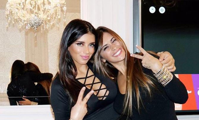 Antonella Roccuzzo and Daniella Semaan have loads of photos floating on their respective Instagram profiles