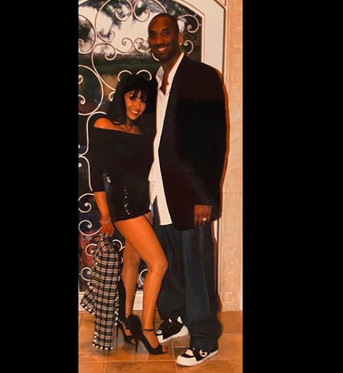 Vanessa Bryant shared this throwback picture in January 2020 with Kobe Bryant: #tbt 2007 (sequined shorts for my 25th birthday)