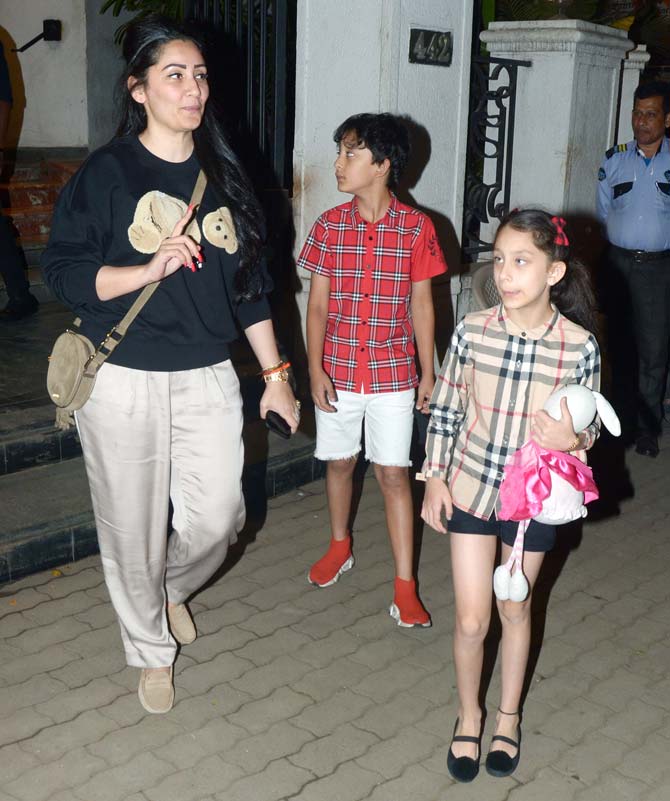 With her husband Sanjay Dutt busy with multiple projects, the star wife has been regularly spotted hanging out with her kids. On the work front, Maaanayata has taken a new path in her career by turning producer along with her husband.
