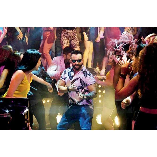 Regardless of whether they are a Saif Ali Khan fan or not, every Hindi movie buff is all too familiar with shots of the actor, dressed in a black leather jacket and surrounded by a bevvy of girls, dancing to Ole ole. Cut to 26 years later, Saif has revisited the chartbuster from Yeh Dillagi (1994) for Jawaani Jaaneman.
