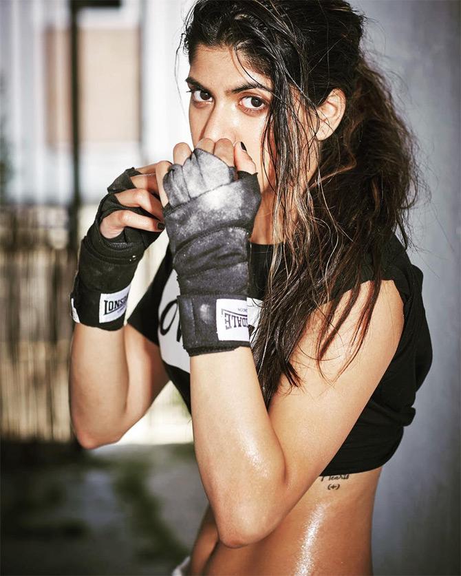 The bold and fearless scion of the Birla family also knows how to pack a to punch (as evident from the picture). Ananya Birla captions the picture: A big punch is on its way!






