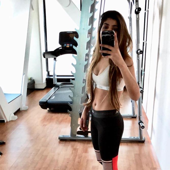 Talking about how important fitness is in her life, Ananya told mid-day, 