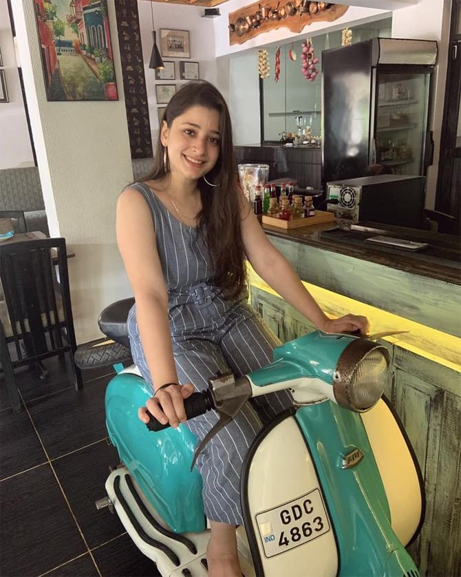 Chef, entrepreneur, doting daughter are few of the facets of Natasha Gandhi's illustrious yet colourful career so far. Besides whipping unique dishes, Natasha is also on point with her one-liners and witty posts. The young and upcoming chef from Mumbai doesn't leave any opportunity to show off her witty side. While sharing this picture, Natasha wrote: Don't know if it's illegal to be cute and ride a bike at the same time but whatever, I live dangerously!




