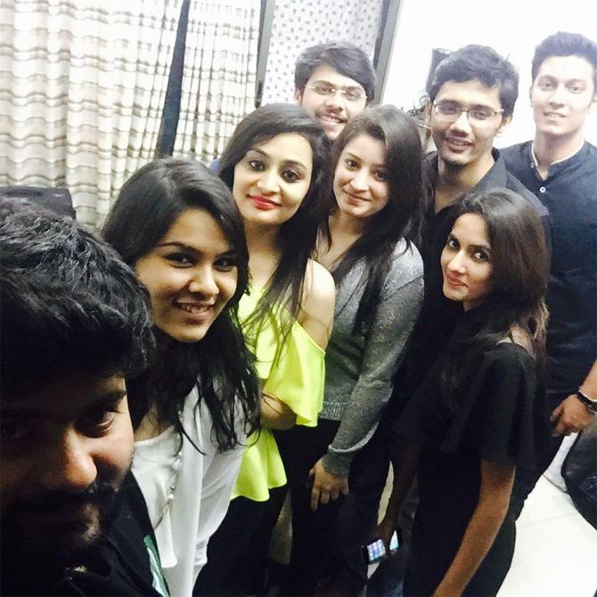 Every now and then, Natasha Gandhi shares insightful pictures from her travel diaries to her childhood pictures; from her Masterchef India journey to her teenage days. Natasha shared this picture from her New Year celebrations in 2017 as she welcomed the year with her family and friends in Santacruz.


