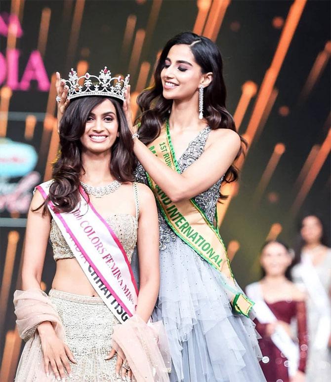 She crowned her successor Shivani Jadhav of Chhattisgarh as Miss Grand India 2019, in the Femina Miss India pageant last year.  