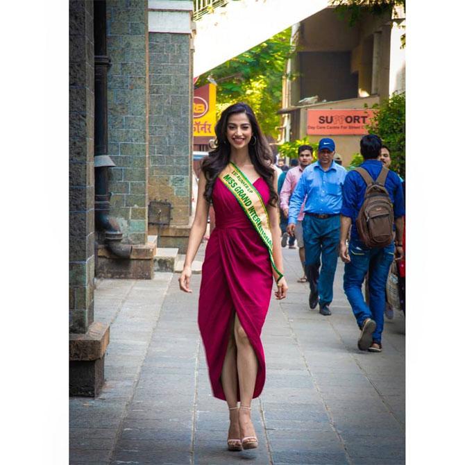 She also won the Miss Grand Slam 2018, an online beauty pageant, becoming the second Indian woman to achieve such a fleet, after Lara Dutta won in 2000