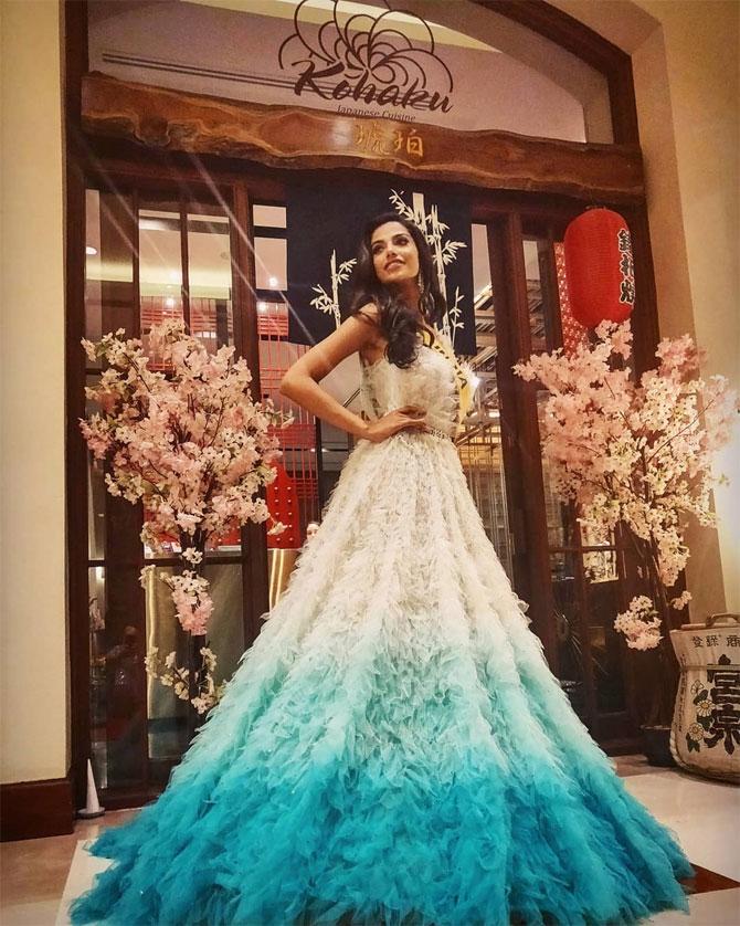 Chaudhary was also awarded the 'Pride of India' at the Femina Miss India pageant last year for her winning streak in the international pageants in 2018.