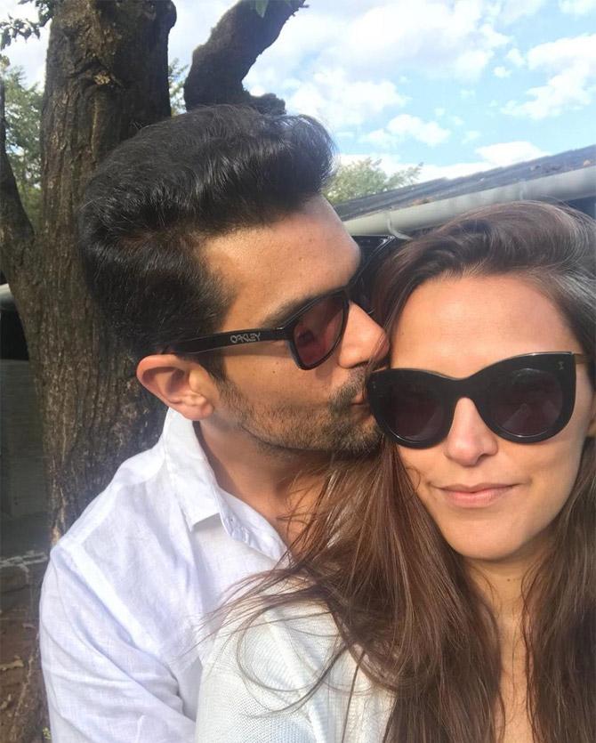 A few months later, Angad and Neha surprised everyone, yet again, when they announced that they are expecting their first child. The couple was blessed with a baby girl in November 2018. They named their little one - Mehr Dhupia Bedi.