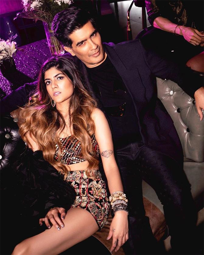 In photo: Ananya Birla oozes hotness and confidence as she poses like an ace model with designer Manish Malhotra