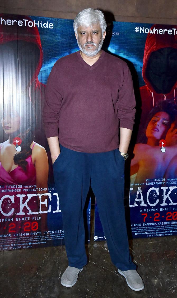 Vikram Bhatt knows the perils of cybercrime all too well — in 2017, the filmmaker had taken to Twitter to warn social media users that a fake Facebook profile had been created under his name and was being used to lure aspiring actors. He in a chat with mid-day revealed that Hacked — which sheds light on the horrors of cyber-stalking — draws inspiration from a real-life episode.