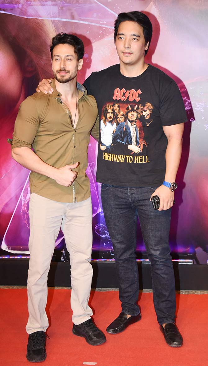 Tiger Shroff and Rinzing Denzongpa, who are good friends with the lead actor of the movie Disha Patani, also attended the special screening. 