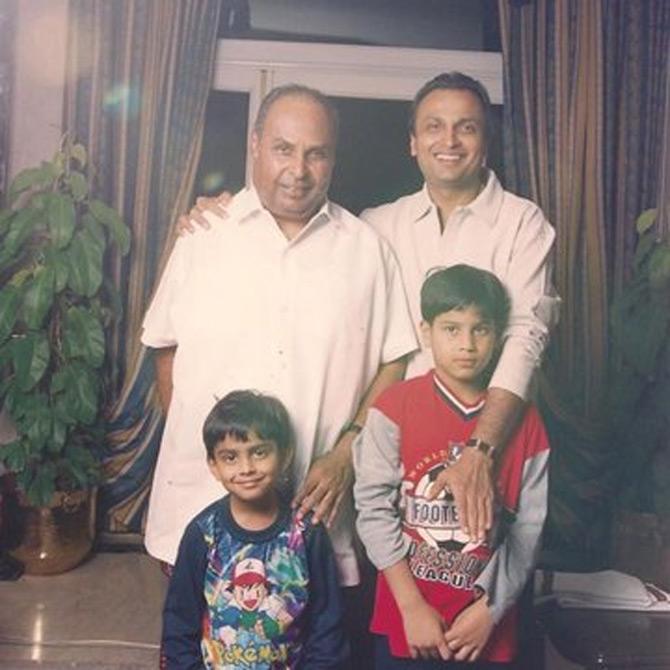 While sharing another rare pictures on Dhirubhai Ambani's 88th birth anniversary, Tina wrote: Karmayogi, transformative leader, nation-builder, loving father, doting grandfather. So many ways to describe one extraordinary person. Papa, we miss your embrace and infinite warmth... Your wisdom & light continue to guide us. Remembrance, respect and love!