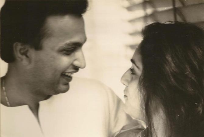 Sharing this candid black and white picture, Tina Ambani wrote: A lifetime in one look. She ended the caption with a red heart emoticon.