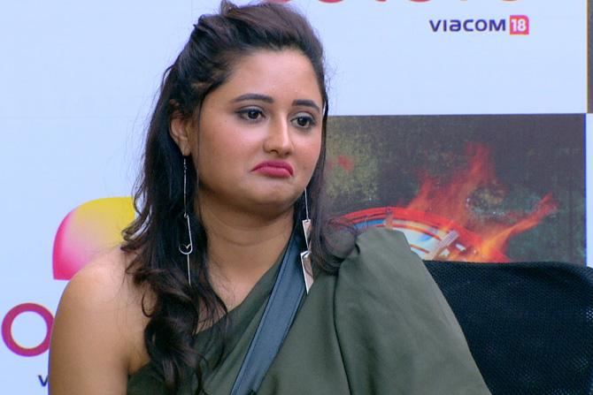 The media started the question and answer session and the first one was darted at Rashami. A media representative asked her about her relationship status. She said that she doesn't seem to have a future with him (Arhaan) and wanted to focus on her career.