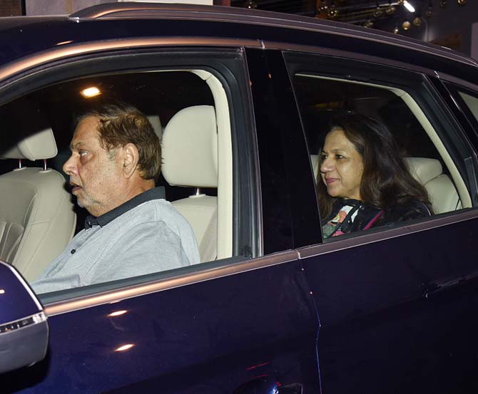 Director David Dhawan also attended the special screening of Malang along with his wife Karuna Dhawan. On the work front, David is back on the chair of director helming his son Varun Dhawan's upcoming film, Coolie No 1. The movie, which is a remake of the 1995 hit, which was also directed by senior Dhawan also stars Sara Ali Khan.