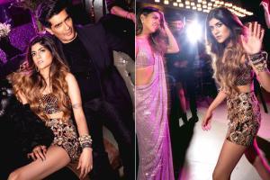 Ananya Birla ups the glam quotient as she parties with Manish Malhotra