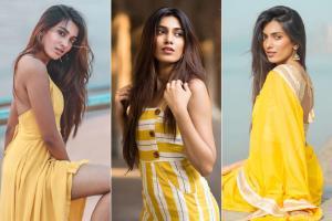 Shades of summer: Vaishnavi Andhale shines in these yellow outfits