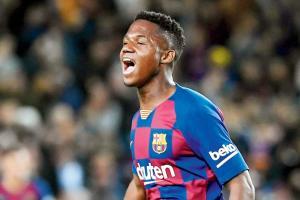 Barcelona's Ansu Fati youngest to score brace in La Liga