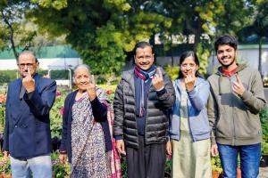 Exit polls predict easy win for AAP