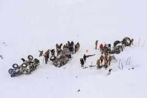 Avalanche in Turkey wipes out rescue team; 38 killed overall