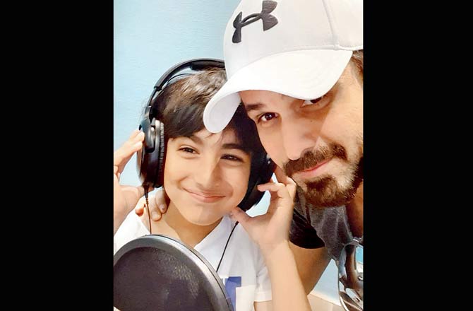Emraan Hashmi with son Ayaan