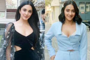 Kiara Advani and Akansha Ranjan at Guilty trailer launch