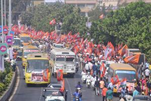 Raj Thackeray's MNS takes out rally across the city in favour of NRC