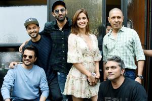 Disha Patani, Kunal Keummu, Aditya Roy Kapur and Malang team's lunch outing in Bandra