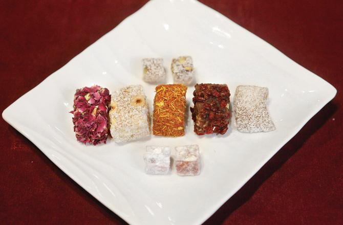 Turkish delight and sweets