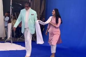 When Amitabh Bachchan led Divyanka Tripathi by her dupatta