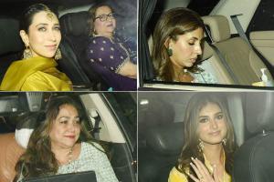 Armaan Jain's mehendi ceremony: Shweta Bachchan, Karisma Kapoor, Tara Sutaria attend