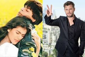 Chris Hemsworth speaks a dialogue from DDLJ and you cannot miss it!
