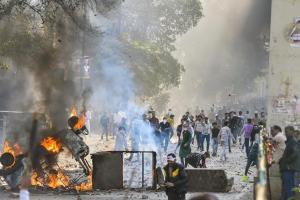 Violence orchestrated to discredit protests