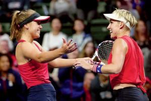 FED Cup: USA beat Latvia in doubles  decider to reach finals