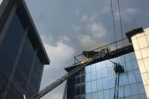 Fire in 3-storey commercial building in Andheri East; no casualty