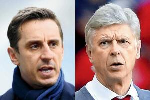 Neville feels City will win UEFA ban appeal but Wenger has no sympathy
