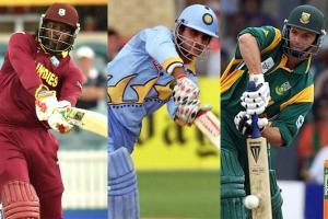 Top guns! Gayle, Ganguly and other batsmen with the top score in a WC
