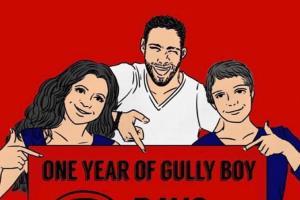 Siddhant shares picture marking 3 days to 1 year of Gully Boy