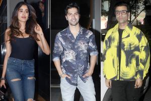 Shashank Khaitan's birthday bash: Janhvi Kapoor, Varun Dhawan, Natasha Dalal party hard