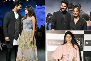 Janhvi Kapoor, Vicky Kaushal, Tanishaa Mukerji, Carol Gracias at LFW 2020 opening night