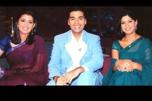 Tulsi, Parvati and a smiling Karan Johar: Smriti shares throwback photo