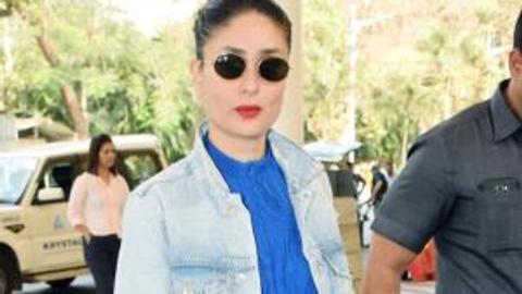 Kareena Kapoor takes airport fashion up a notch in baggy hoodie and jeans.  See pics - India Today