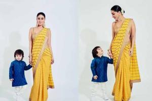 Inside Pictures: Kareena Kapoor Khan and Taimur Ali Khan strike a pose