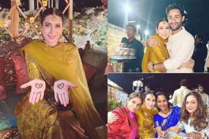 Inside Photos: Don't miss Karisma's pics from Armaan Jain's Mehendi